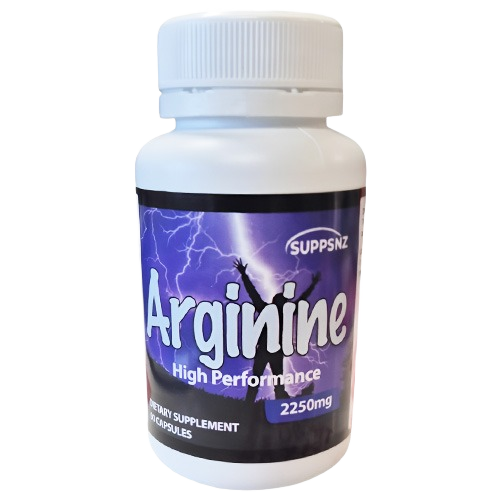 L-Arginine - 90 Capsules - 750mg