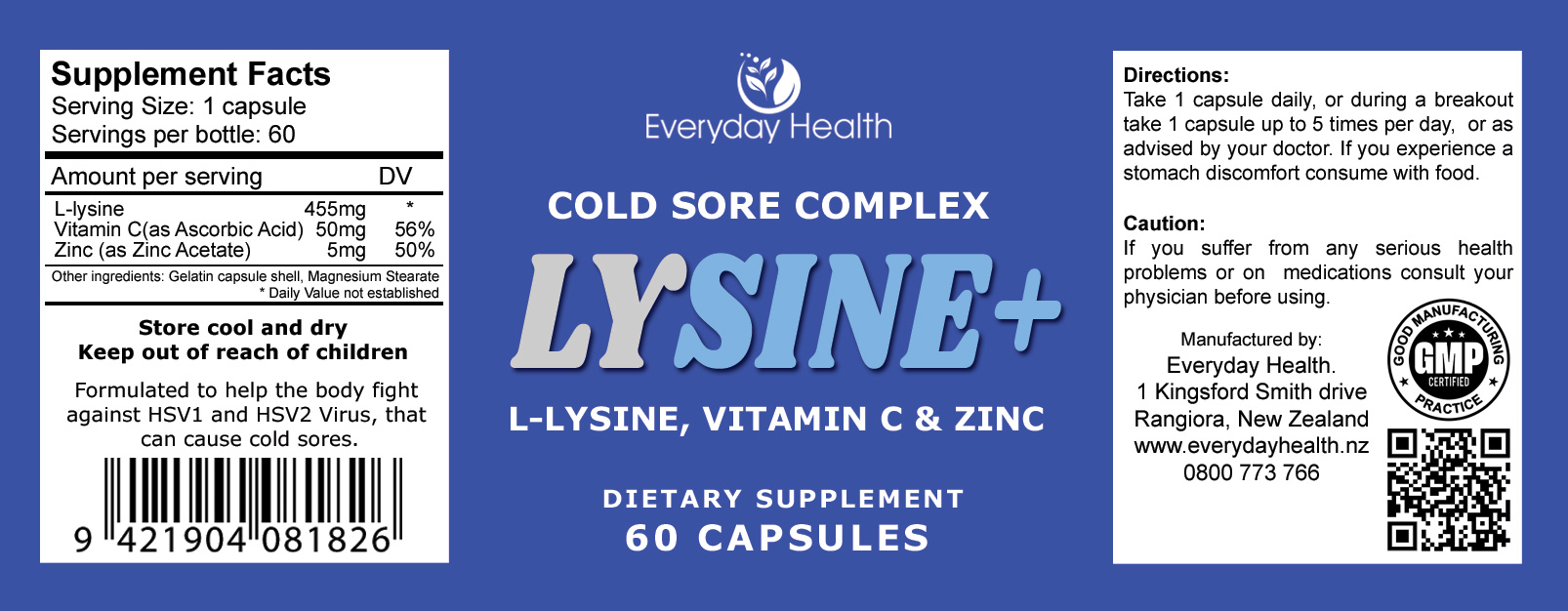 Lysine+ Cold Sore Complex - Image 2