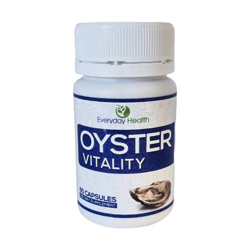 Oyster Vitality - 60 Capsules - Omegas and Zinc