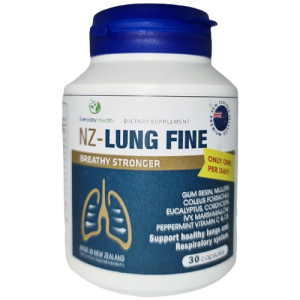 NZ Lung Fine - 30 Capsules - Lung Health