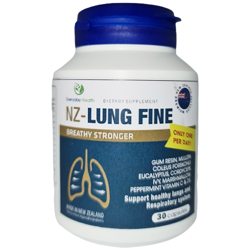 NZ Lung Fine - 30 Capsules - Lung Health