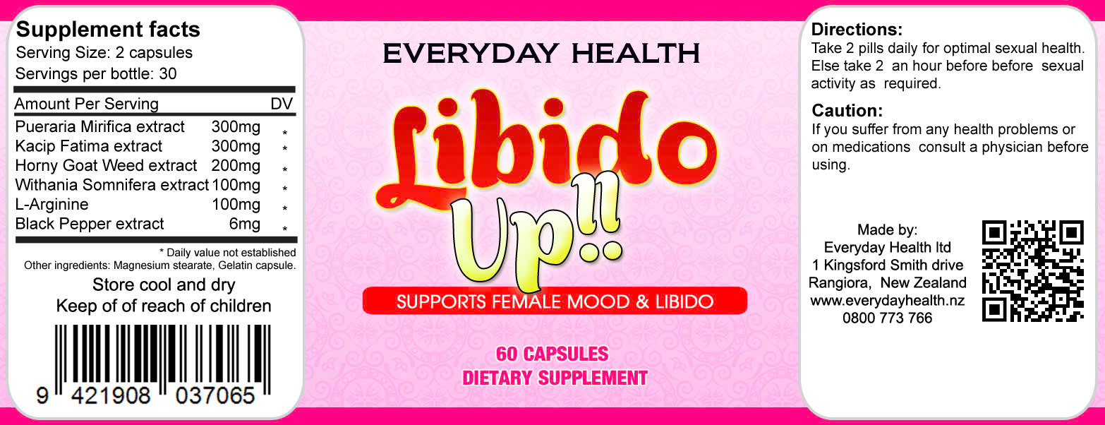 Libido Up label